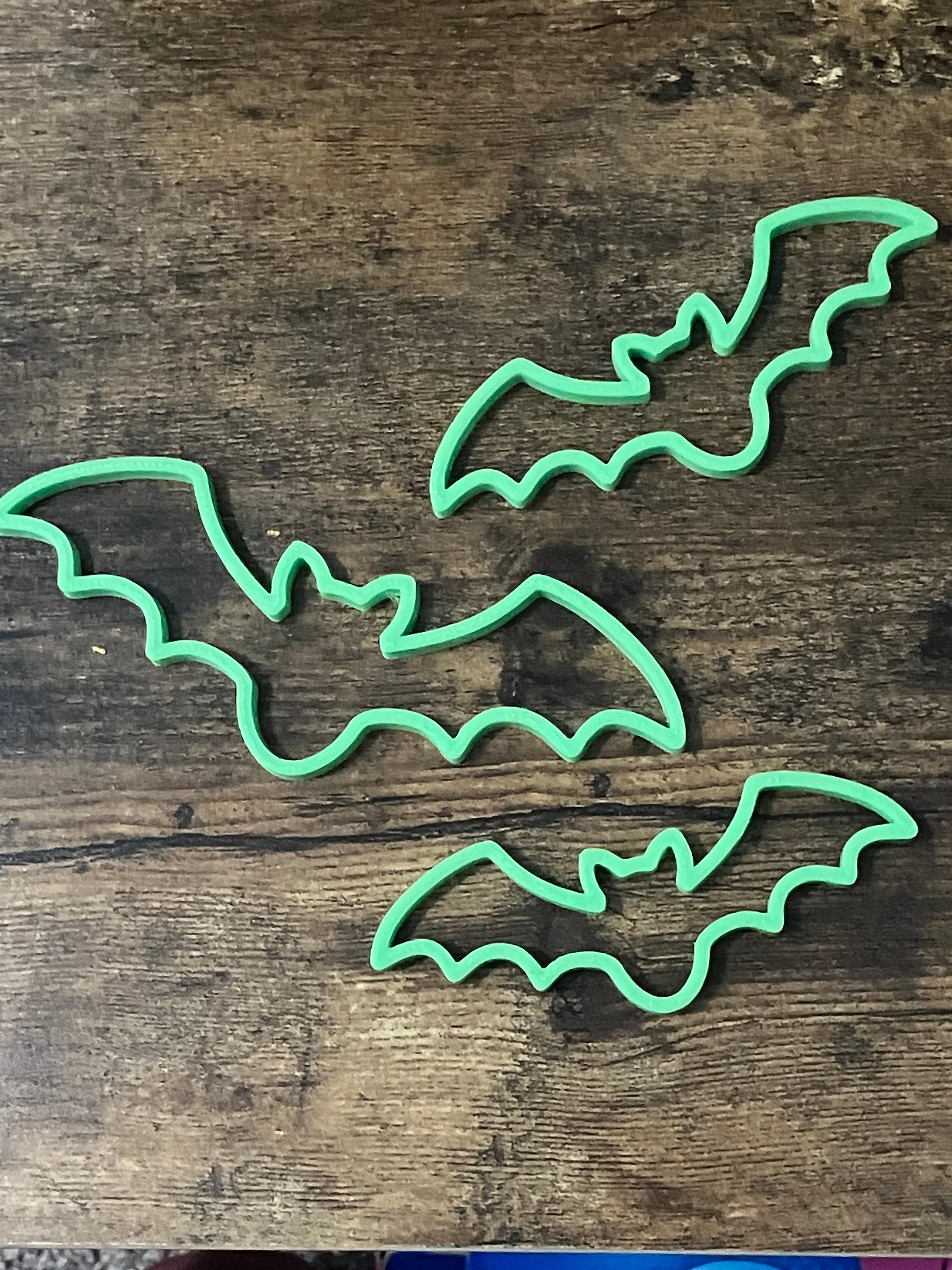 Trio of Bats Hanging Decorations