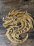 Chuckling Dragon Wall Art