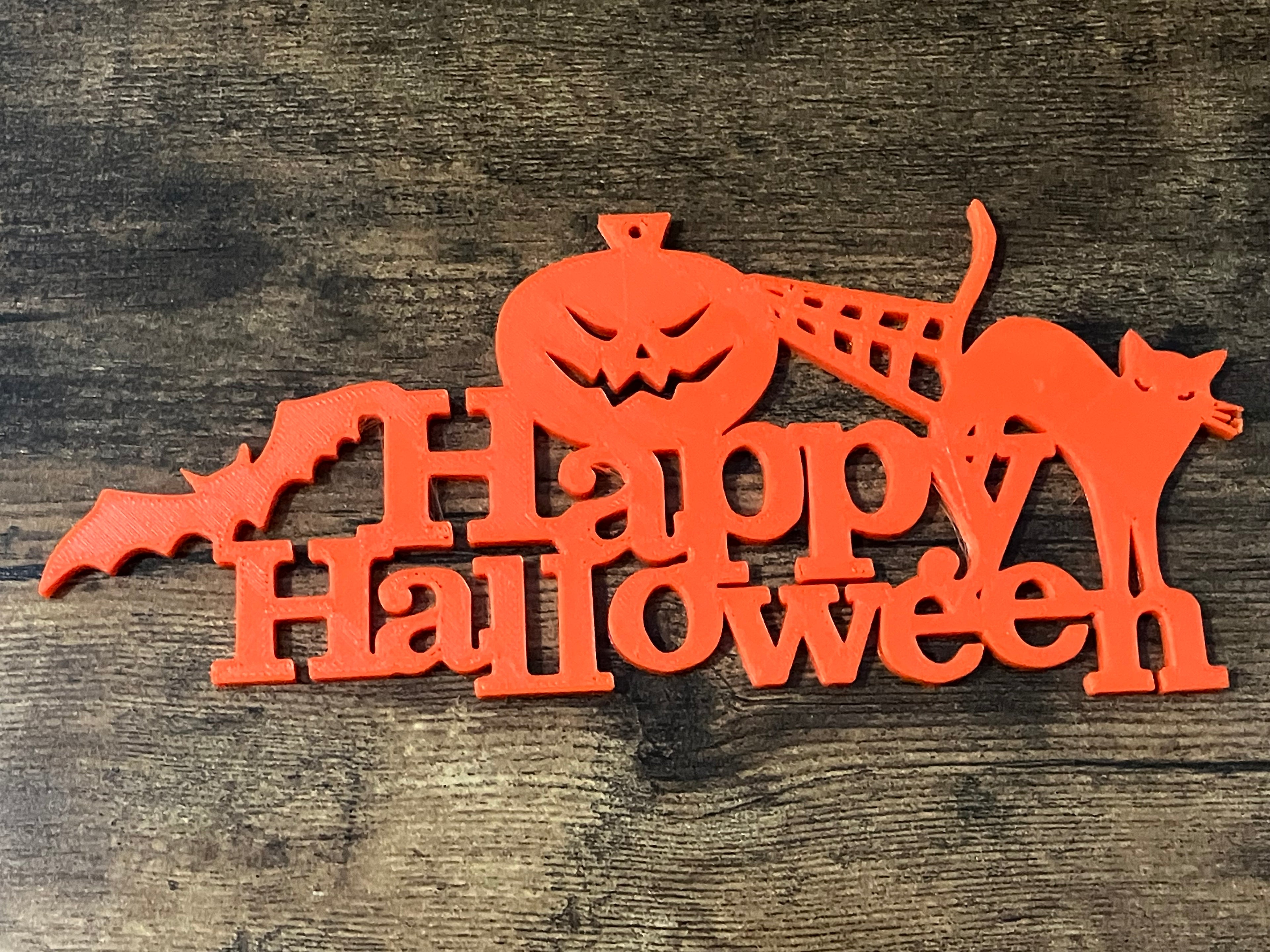 Happy Halloween Sign