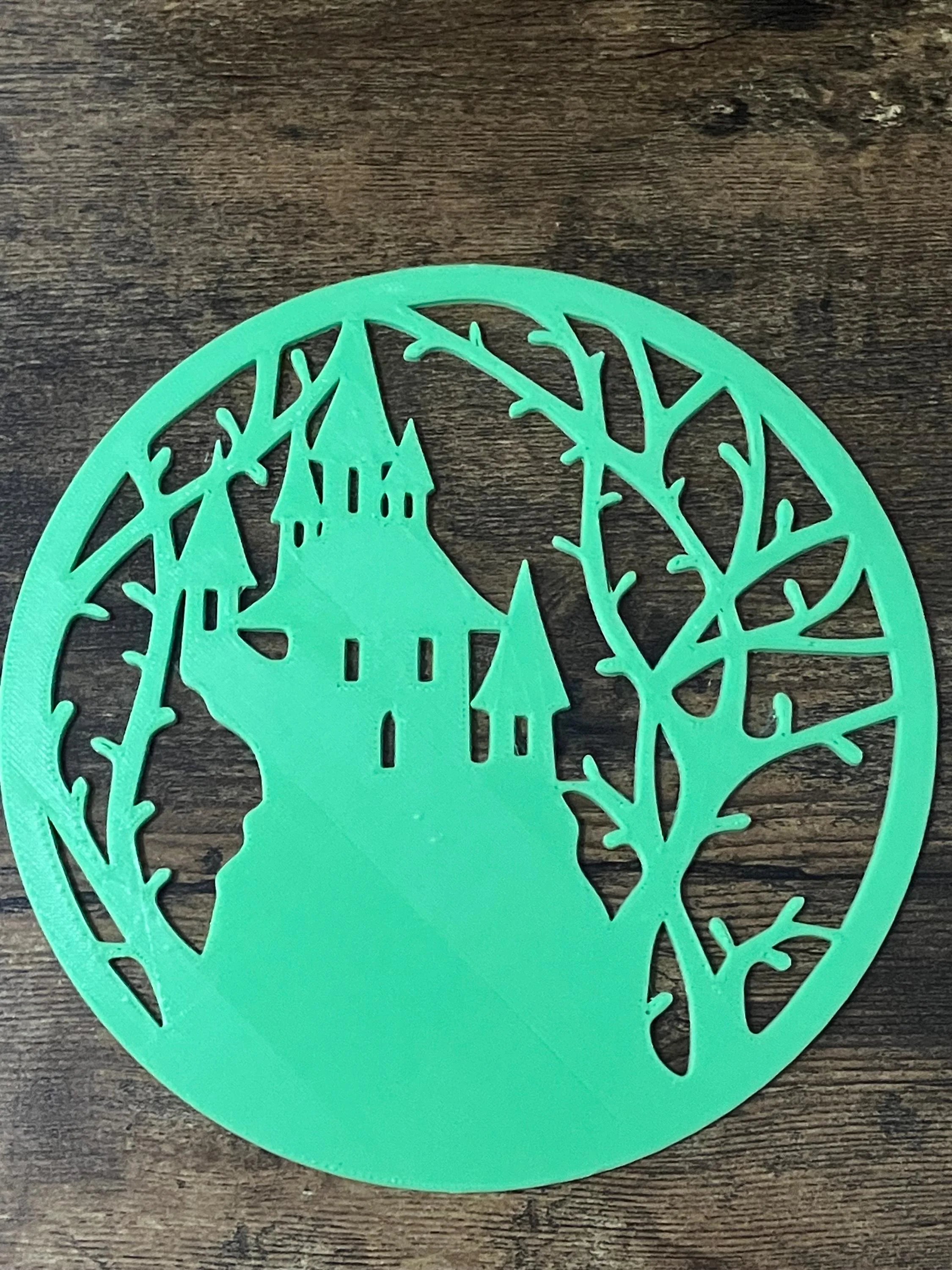Haunted House Decor: Spooky Halloween Wall Art